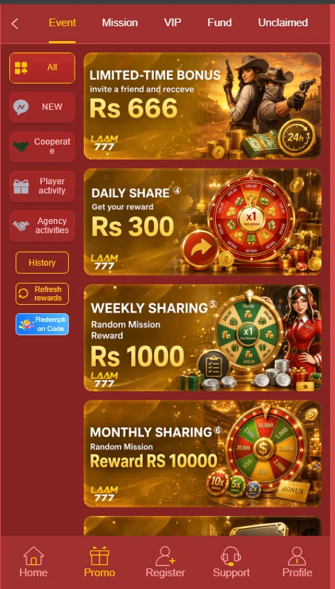 LAAM777 Game App